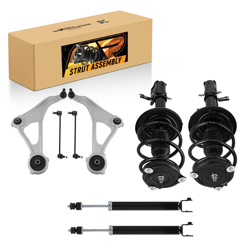 8x Struts + Control Arms + Sway Bar End Links for Nissan Altima (2013–2018)