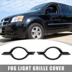 Set of 2 Fog Light Grille Covers for Dodge Journey (2011–2020) 68223778AA 68223779AA