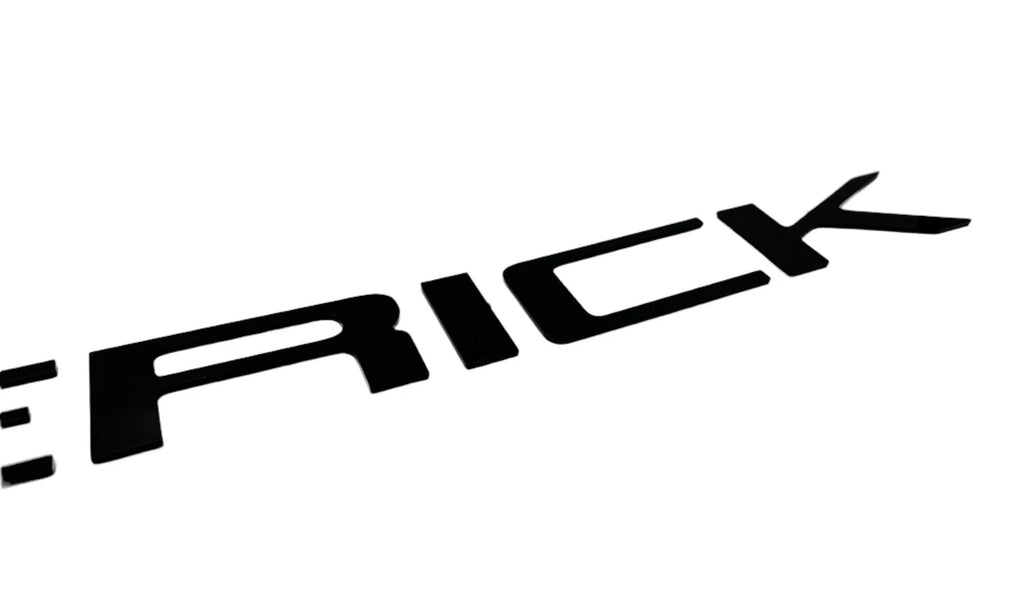 Tailgate Letters Inserts Black ABS Heavy Duty for 2022-2025 Ford Maverick
