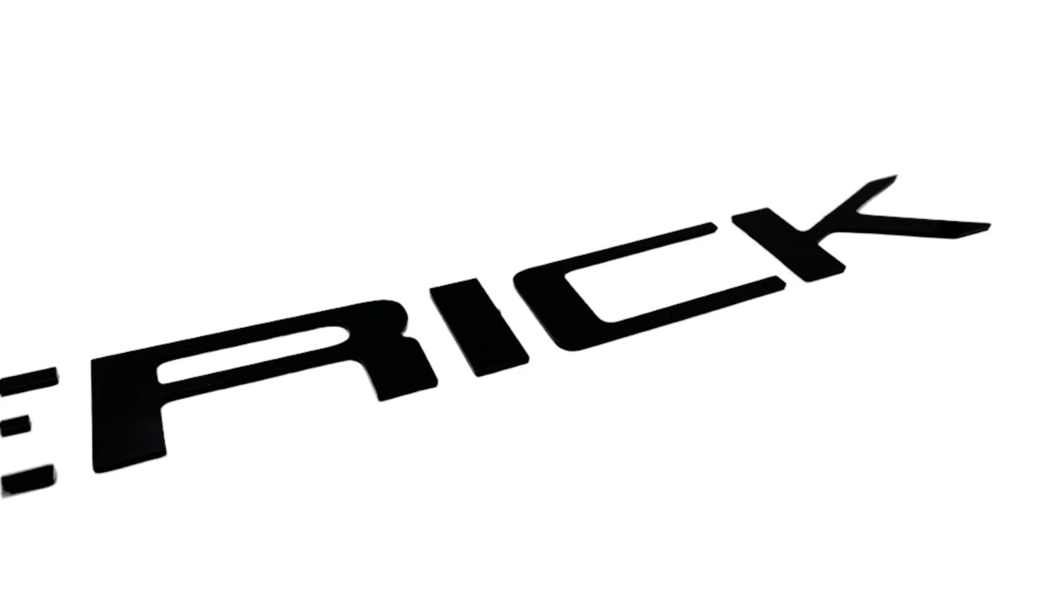 Tailgate Letters Inserts Black ABS Heavy Duty for 2022-2025 Ford Maverick