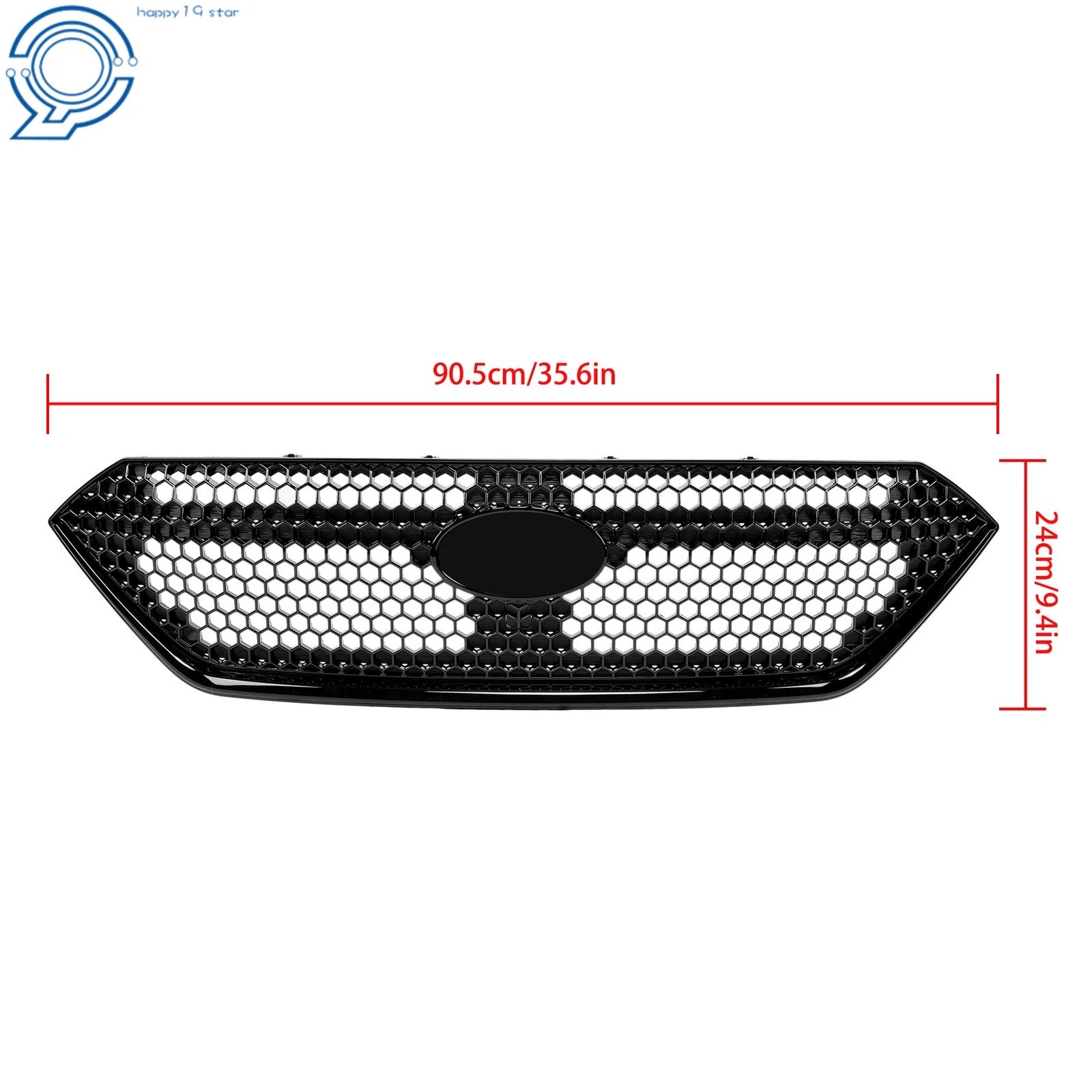Gloss Black Front Grille for Subaru WRX (2022–2024)