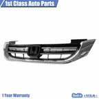 Front Black Chrome Bumper Grille for Honda Accord (2013-2015)