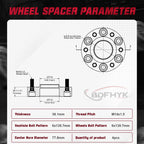 Hubcentric Wheel Spacers for Ram 1500 (2019–2023) (6x5.5) (1.5")