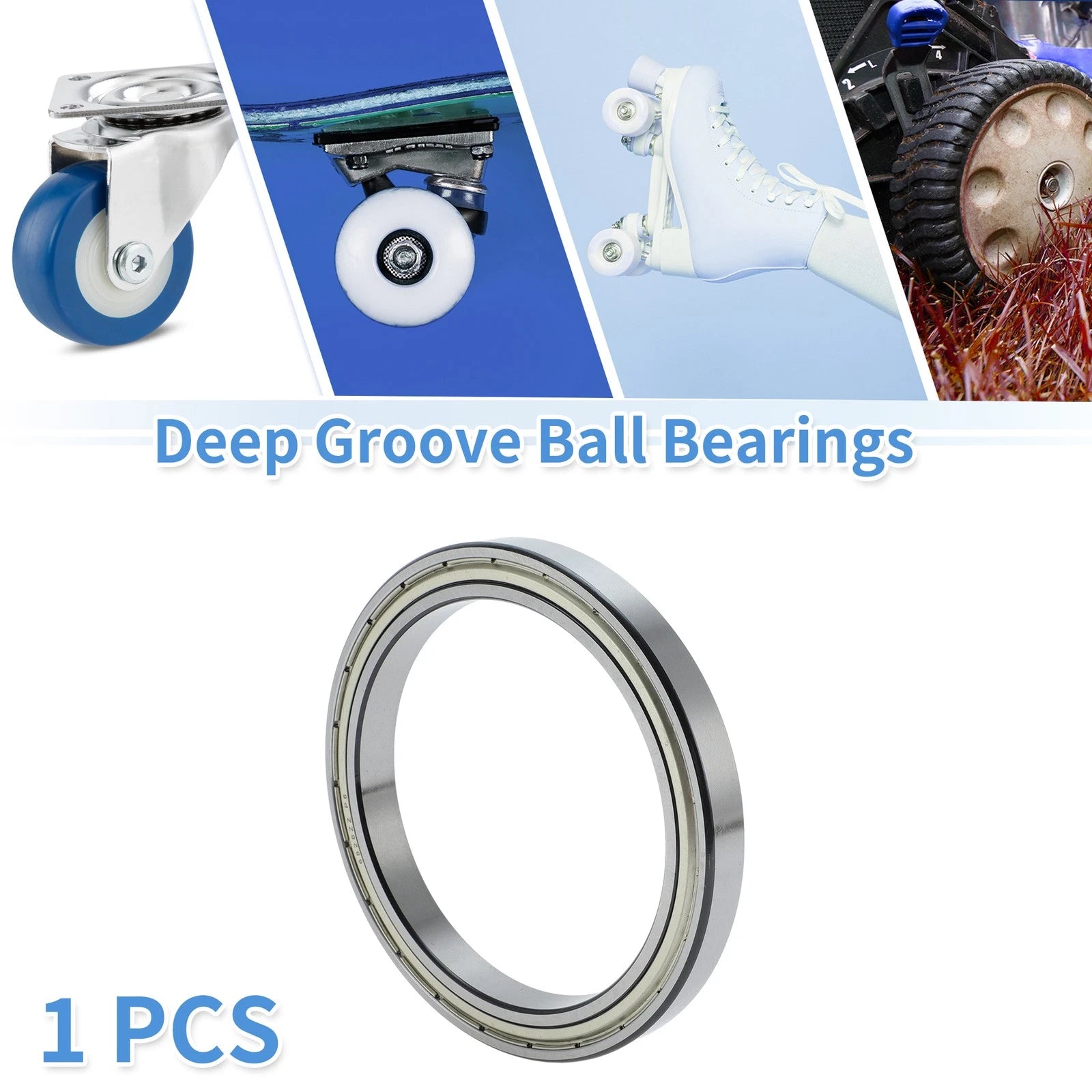 Deep Groove Ball Bearing P6 for Scooter Skateboard Wheel (130x165x18mm)