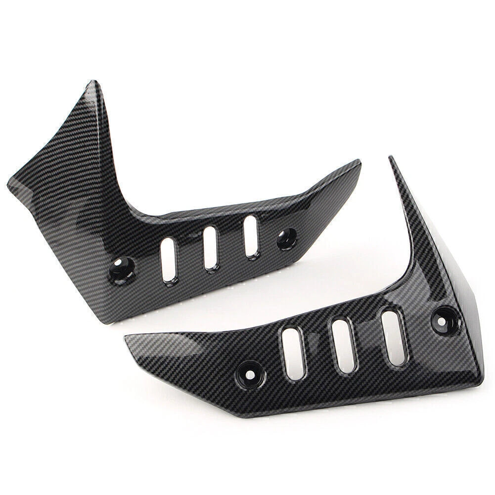 Motor Fairing Side Cover Kit for Kawasaki Z750 (2004–2007) Carbon Fiber