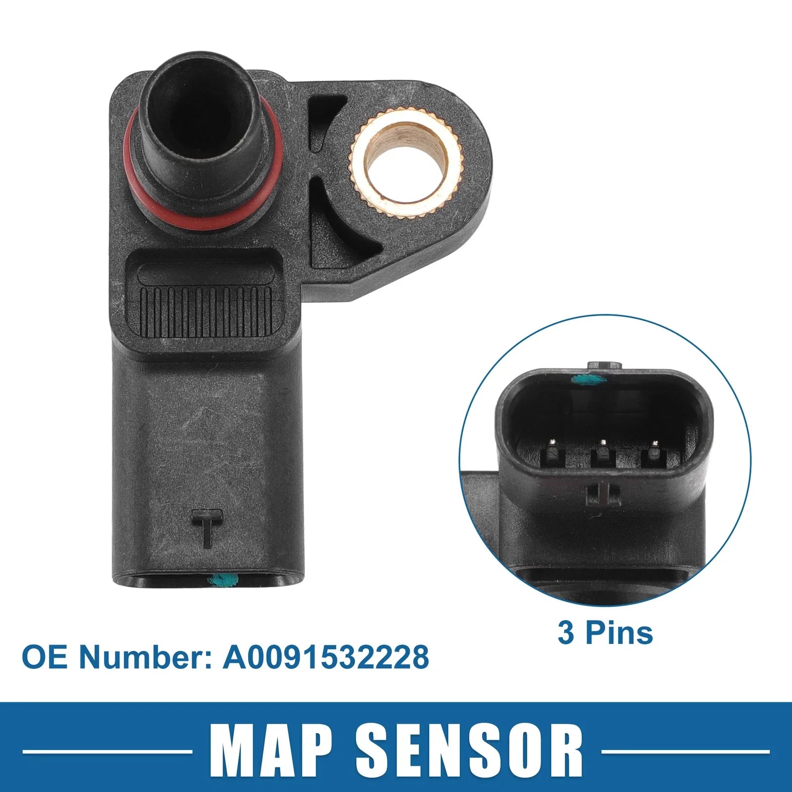 Air Intake MAP Pressure Sensor for Mercedes-Benz CLA250 (2014-2019)