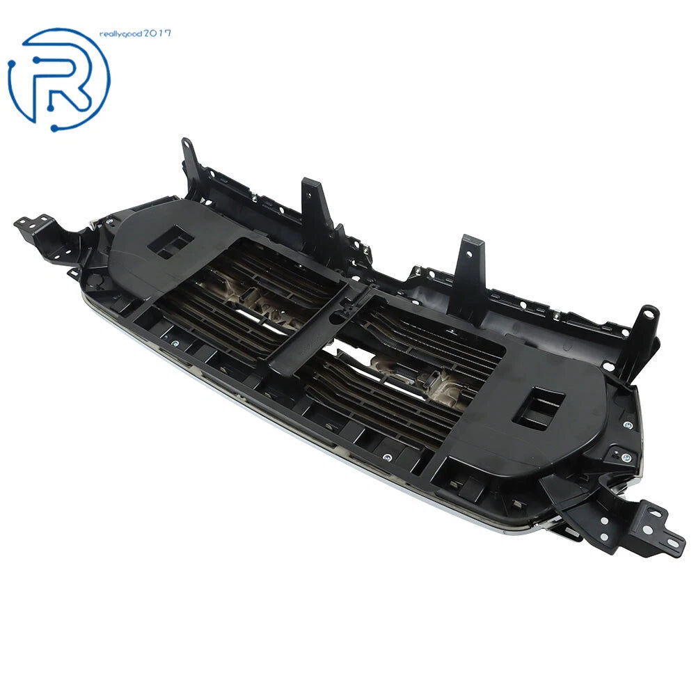 Glossy Black Front Grill with Chrome for Dodge Ram 1500 (2019-2022)