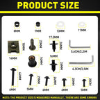 Fairing Bolt Screw Fasteners Kit for Kawasaki Ninja 300/250 EX300 (2013–2017)
