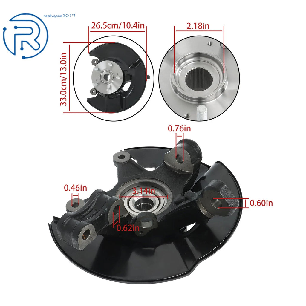 Steering Knuckle Assembly for Honda Pilot (2005-2008)