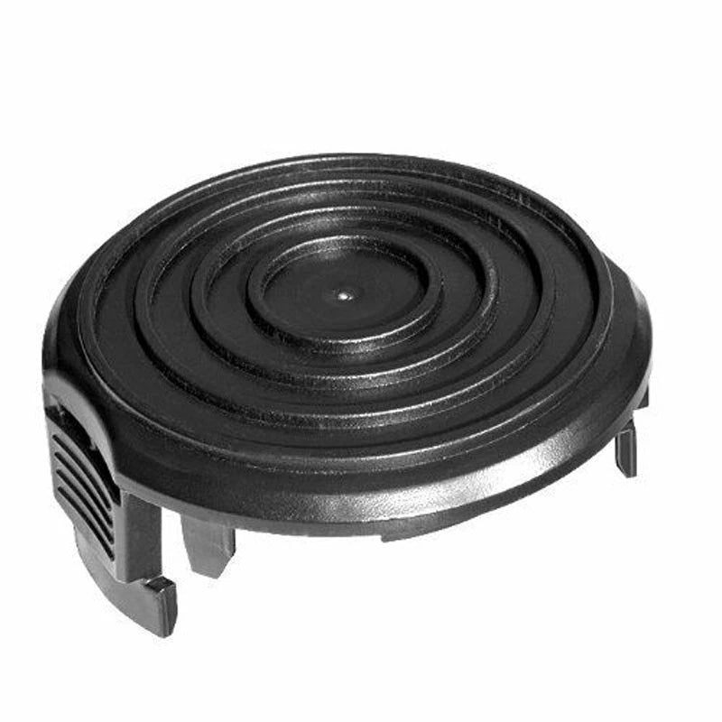 Set of 3 Trimmer Spool Caps for (8.83.8cm, ABS, Black)