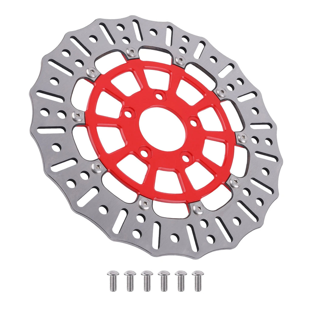 11.8" Front Brake Disc Rotor for Harley Softail Breakout Fat Bob (2015–2024) Red