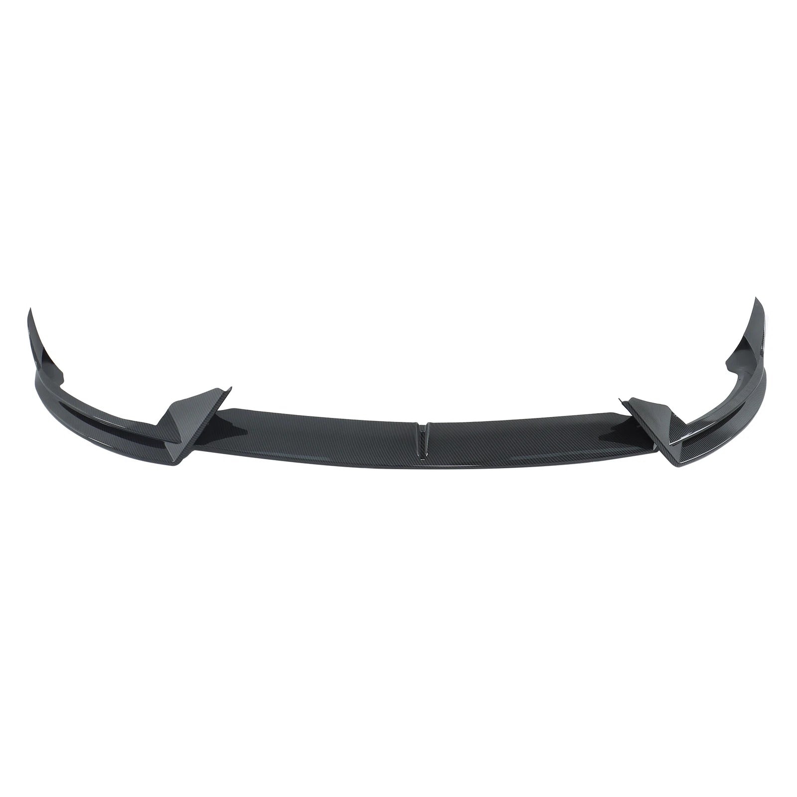 Carbon Style ABS Front Bumper Lip Spoiler Splitter for Tesla Model Y (2020–2024)