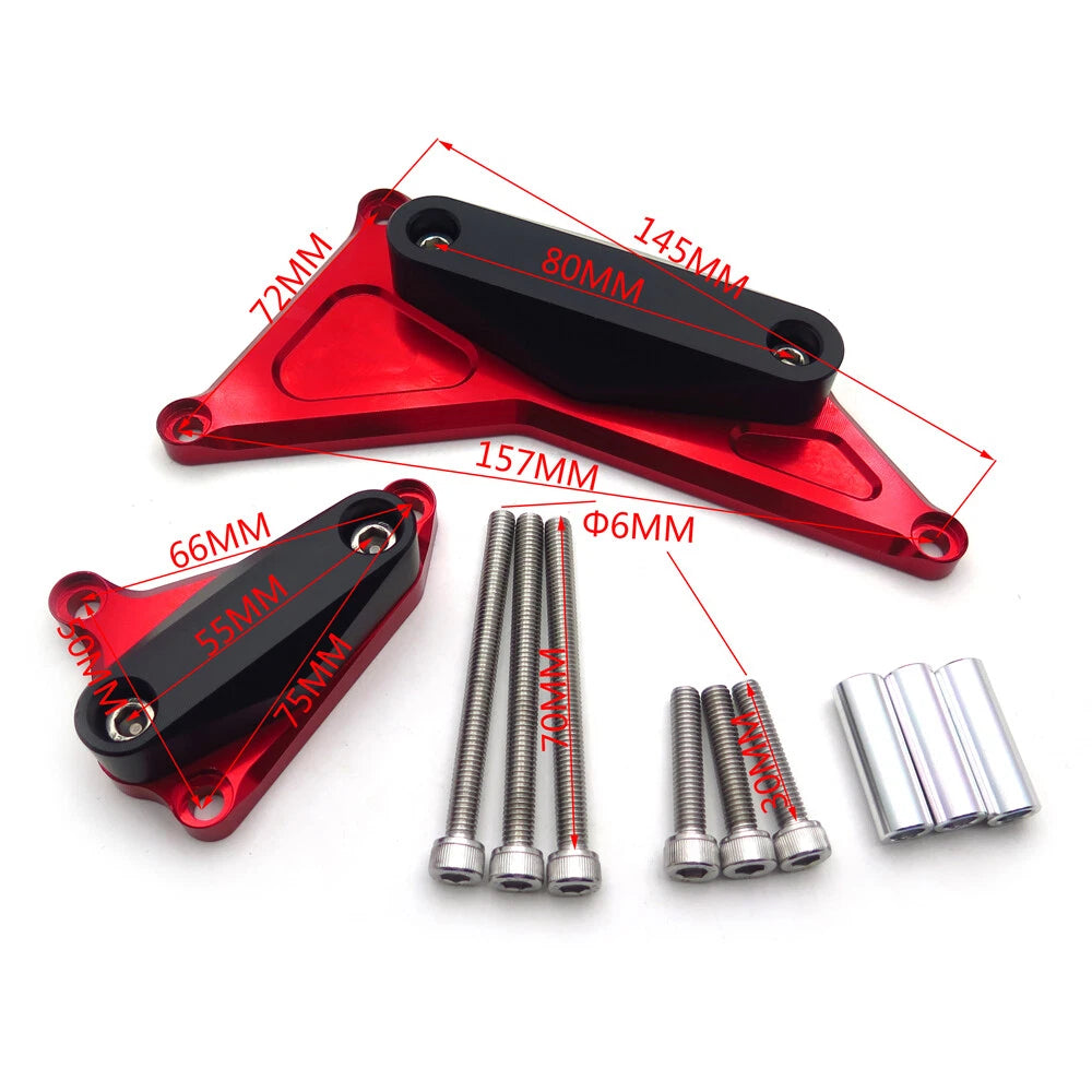 Stator Cover Engine Slider Protector for BMW S1000XR (2015–2017) Red