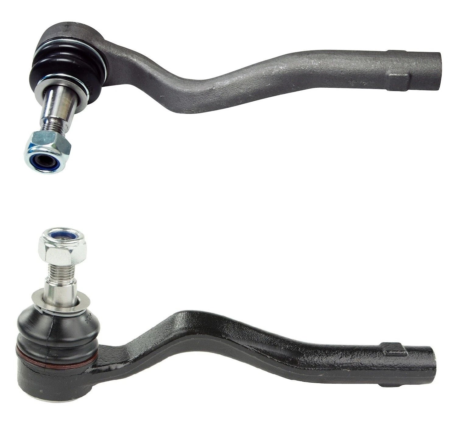 Set of 2 Front Outer Tie Rod Ends for Mercedes W218 W212 (2010–2016)