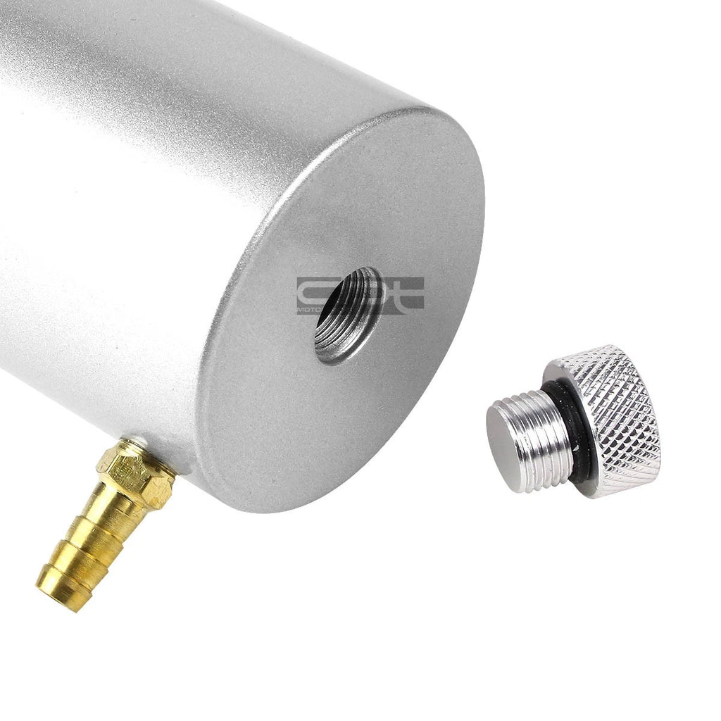 7.25" x 2.5" Aluminum Performance Oil Catch Tank for