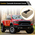 Center Console Cover for Chevrolet (Microfiber Leather, Zipper, Beige)