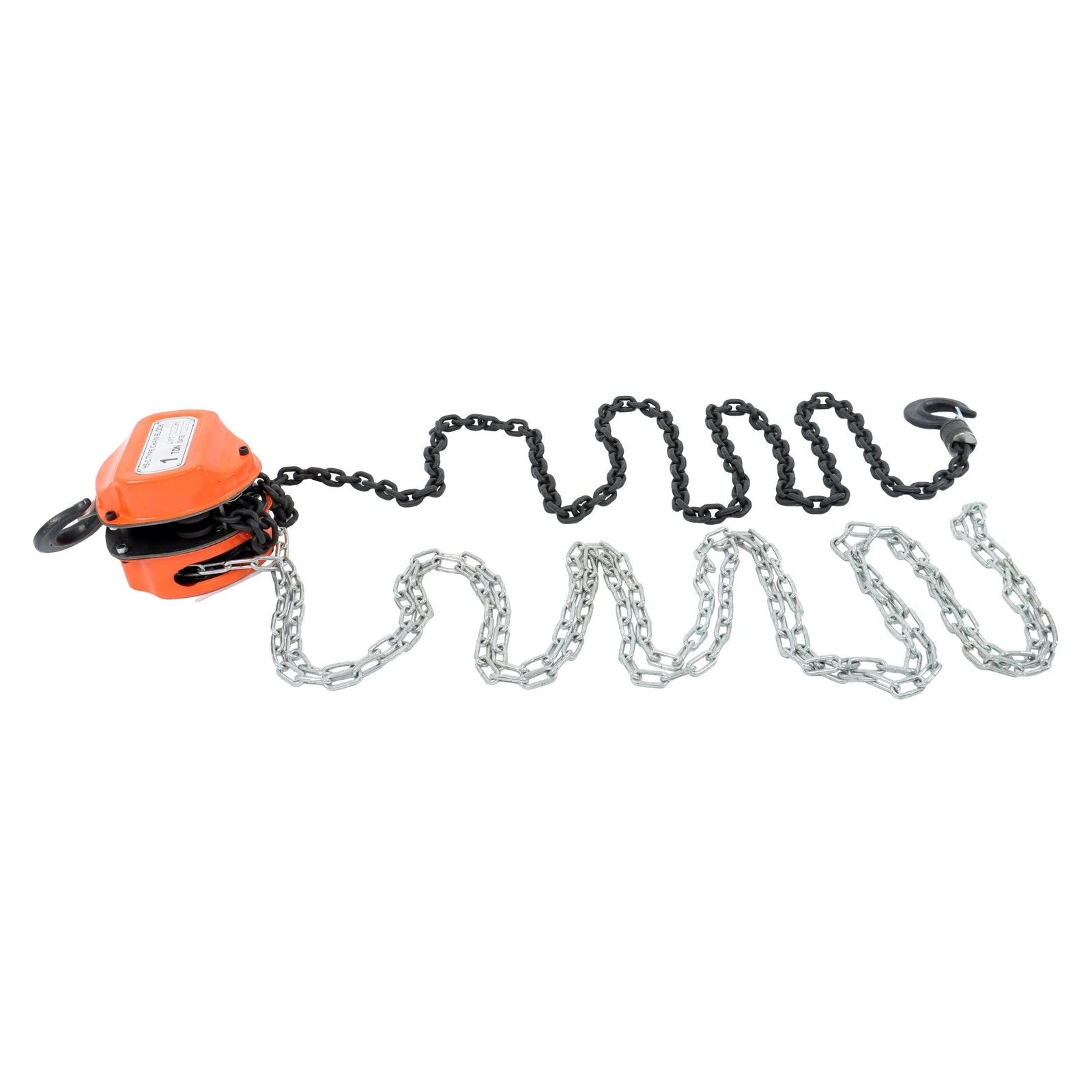 1 Ton Hand Chain Hoist for Heavy-Duty Lifting (10Ft, 360° Swivel Hooks)
