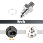 Back-up Lamp Switch for Toyota 4Runner (1987) Metal Plastic Silver Gray