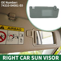 Right Sun Visor for Toyota Tacoma (2005–2008) with Mirror No. 74310-04081-E0