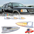 Dynamic LED Mirror Turn Signal Puddle Lights for Ford Expedition Navigator (2003–2006)