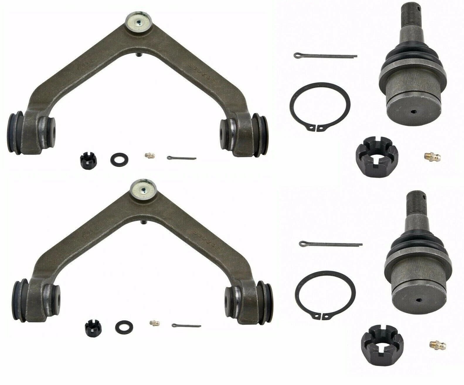 Moog Upper Control Arms & Lower Ball Joints Kit for Dodge Ram 2500 (2003–2006)