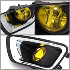Front Fog Lights with Chrome Trim Bezel for Chevy Colorado (2015–2019)