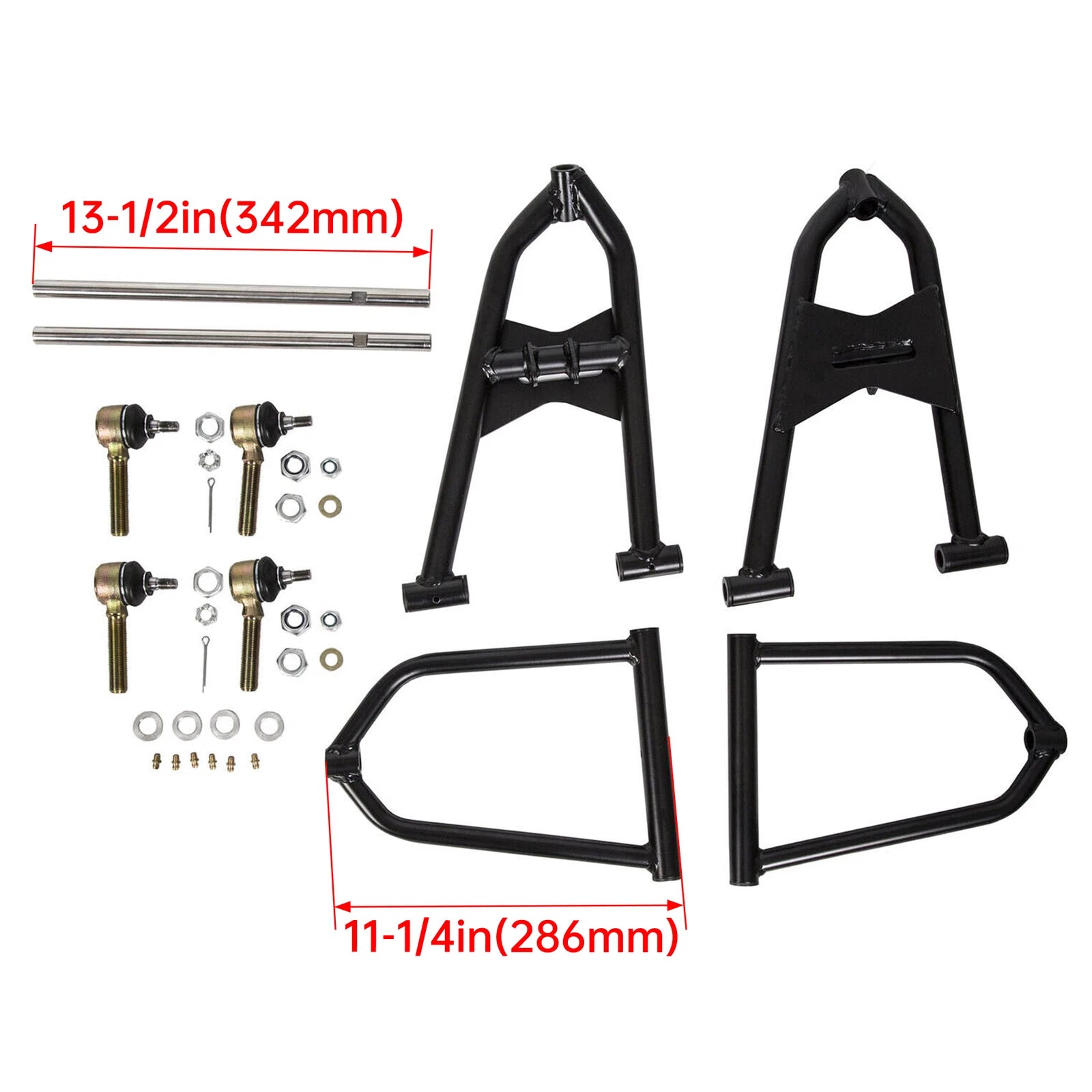 Set of 2 Adjustable Upper & Lower A-Arms for Yamaha Banshee 350 (1987-2006)
