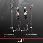 Set of 6 Front Sway Bar Link Tie Rod Ends for Chevy Impala (2000–2013)