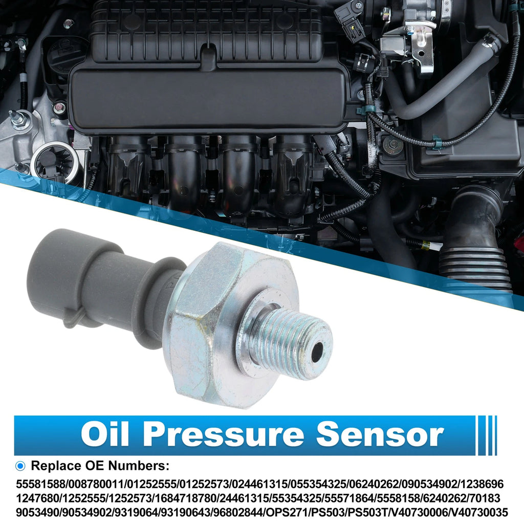 Oil Pressure Sensor No.55581588 for Buick Encore, Chevy Cruze (2011–2020)