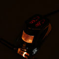 12V Flame Brake Tail Light Metal Bracket for Harley Cruiser Chopper KTM