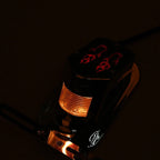 12V Flame Brake Tail Light Metal Bracket for Harley Cruiser Chopper KTM