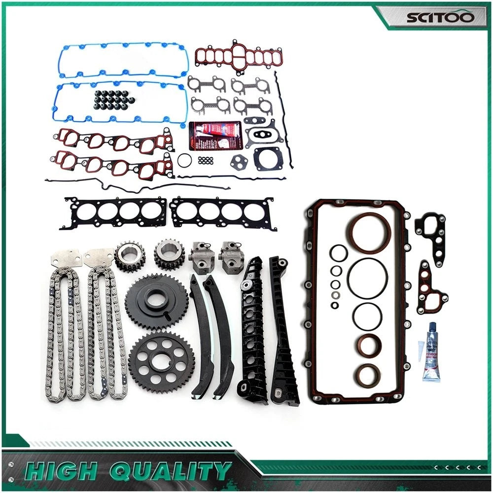 Timing Chain Kit & Full Gasket Set for Ford E-150 Econoline (1997–1998)