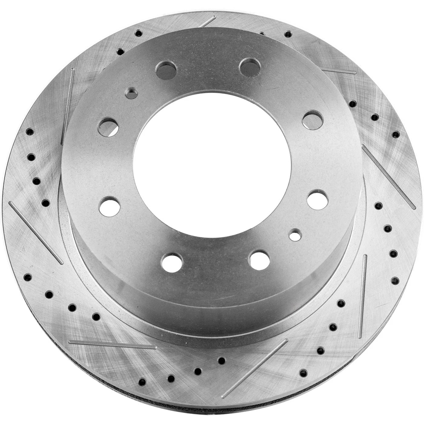 Brake Disc Set for Chevy Silverado 2500 HD (2011–2023) Cross-drilled Slotted