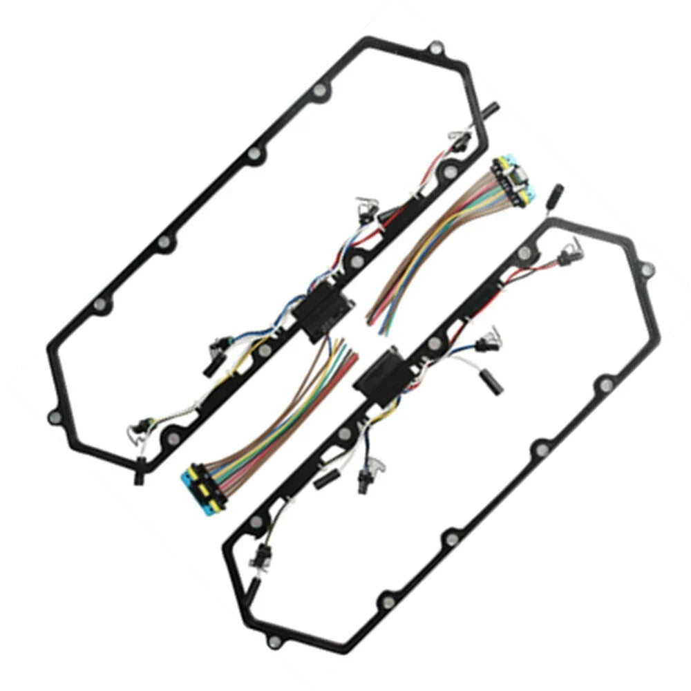8x Glow Plugs & Valve Cover Gaskets for Ford E250 E350 Excursion 7.3L