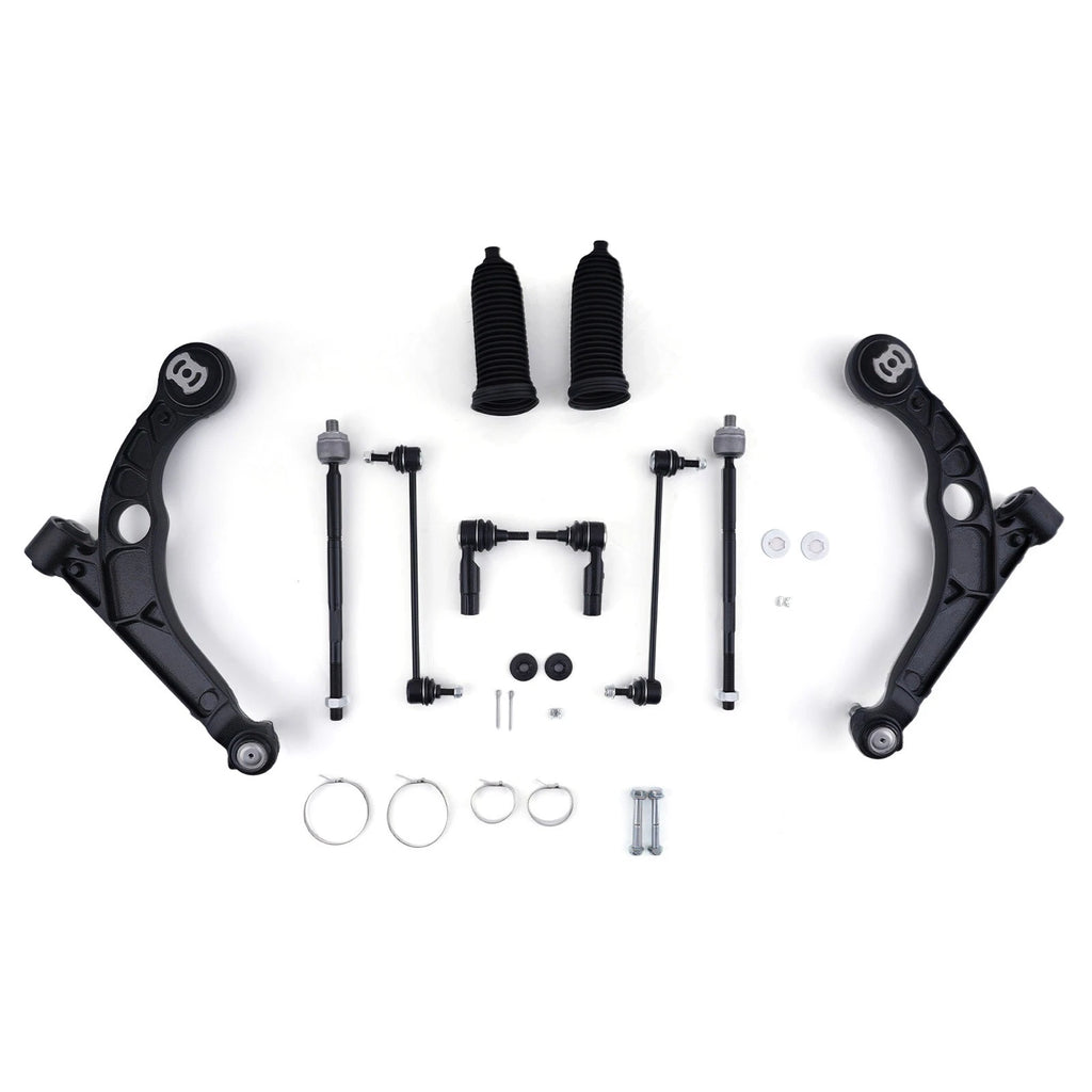 10x Front Lower Control Arm Tie Rods Sway Bars for Dodge Dart (2013–2016)