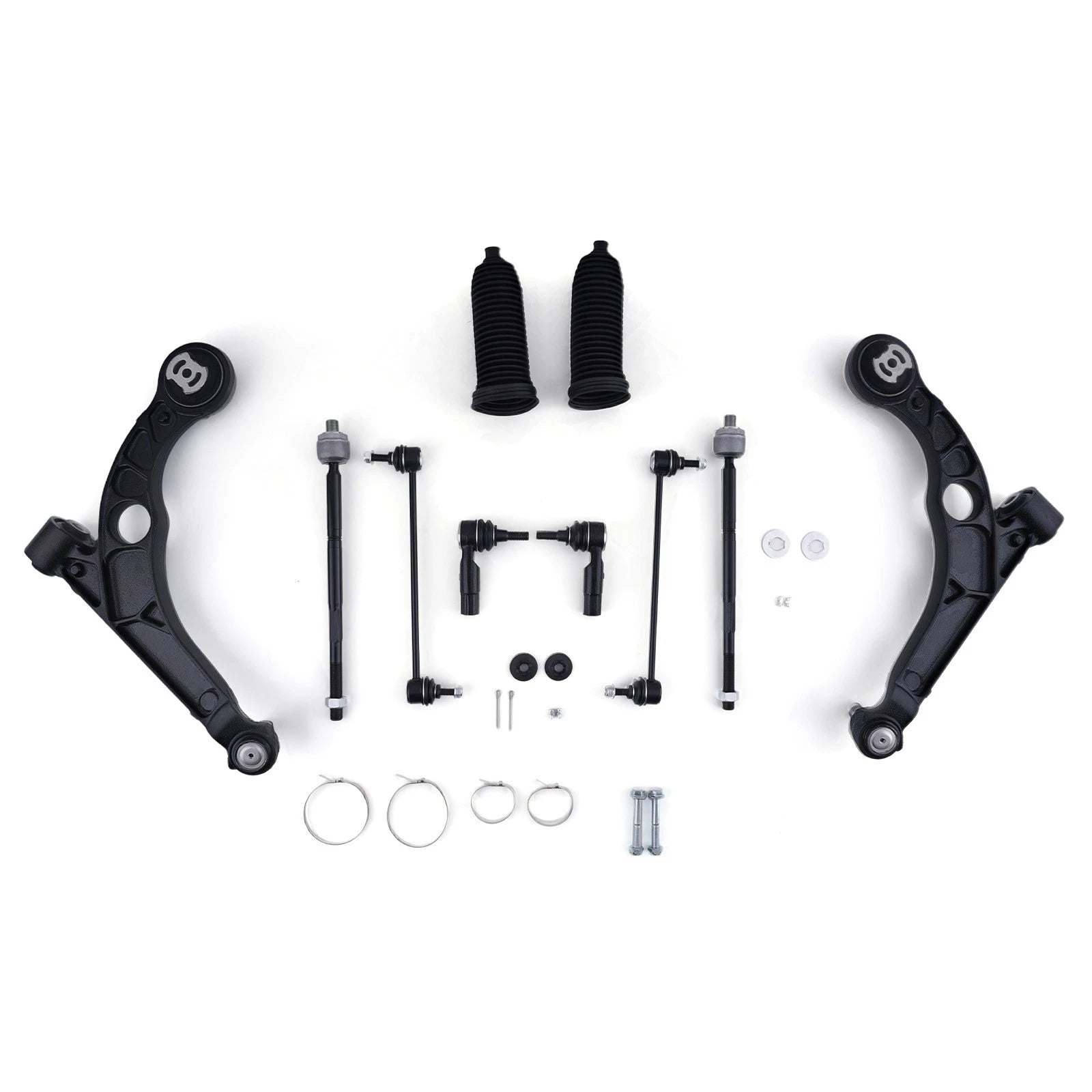 10x Front Lower Control Arm Tie Rods Sway Bars for Dodge Dart (2013–2016)