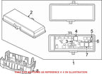 Power Relay for Dodge Charger, Journey (OEM Mopar)