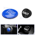 Blue Alloy Engine Black Cigarette Lighter Eject Button Trim for Lexus IS200t (2016–2017)