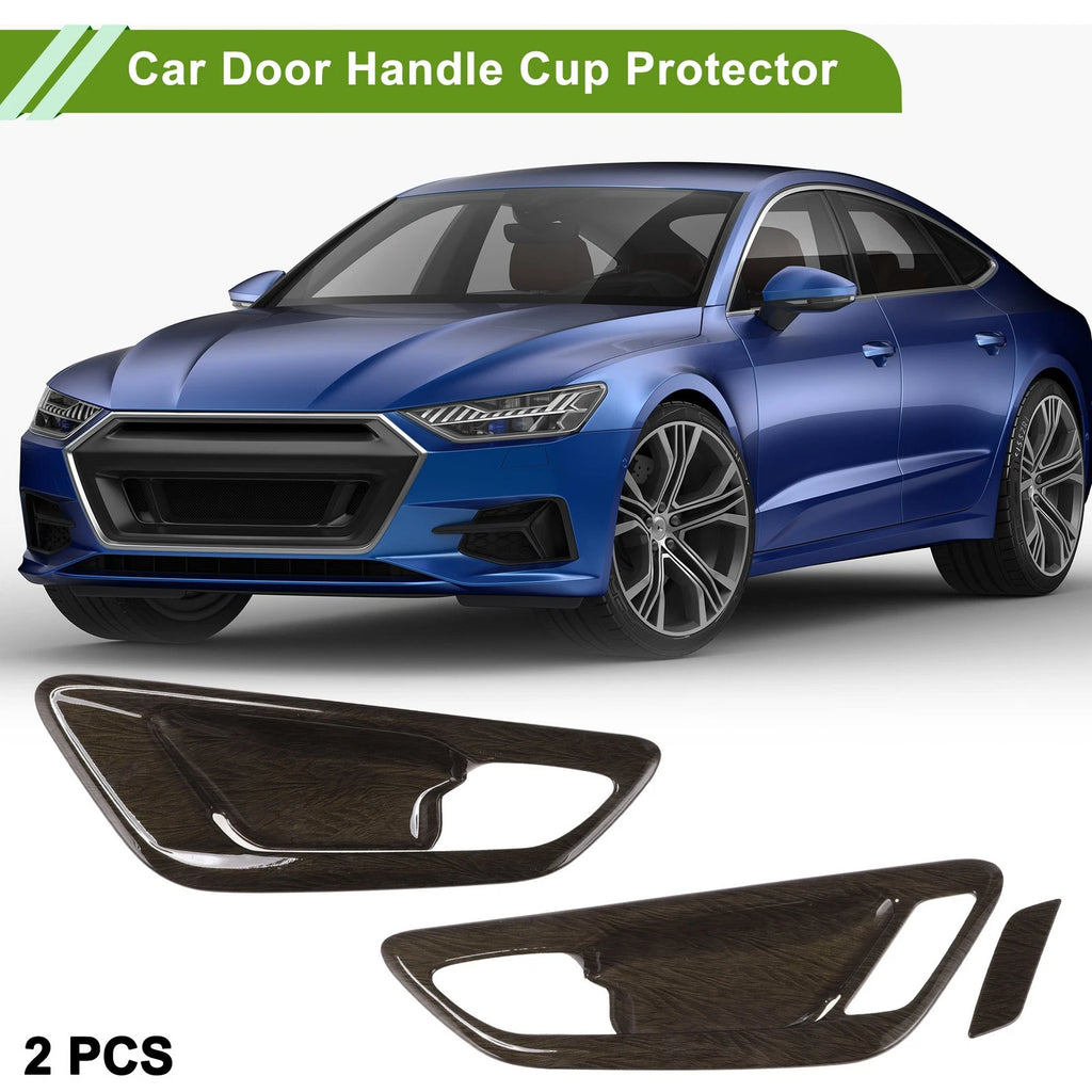 Car Door Handle Cup Protector for Toyota Alphard/Vellfire (2015–2020) Brown
