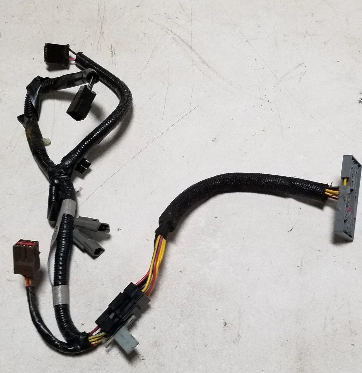 Power Seat Switch Harness Set LH Driver Side with Lumbar Pump for Thunderbird (1989–1995)