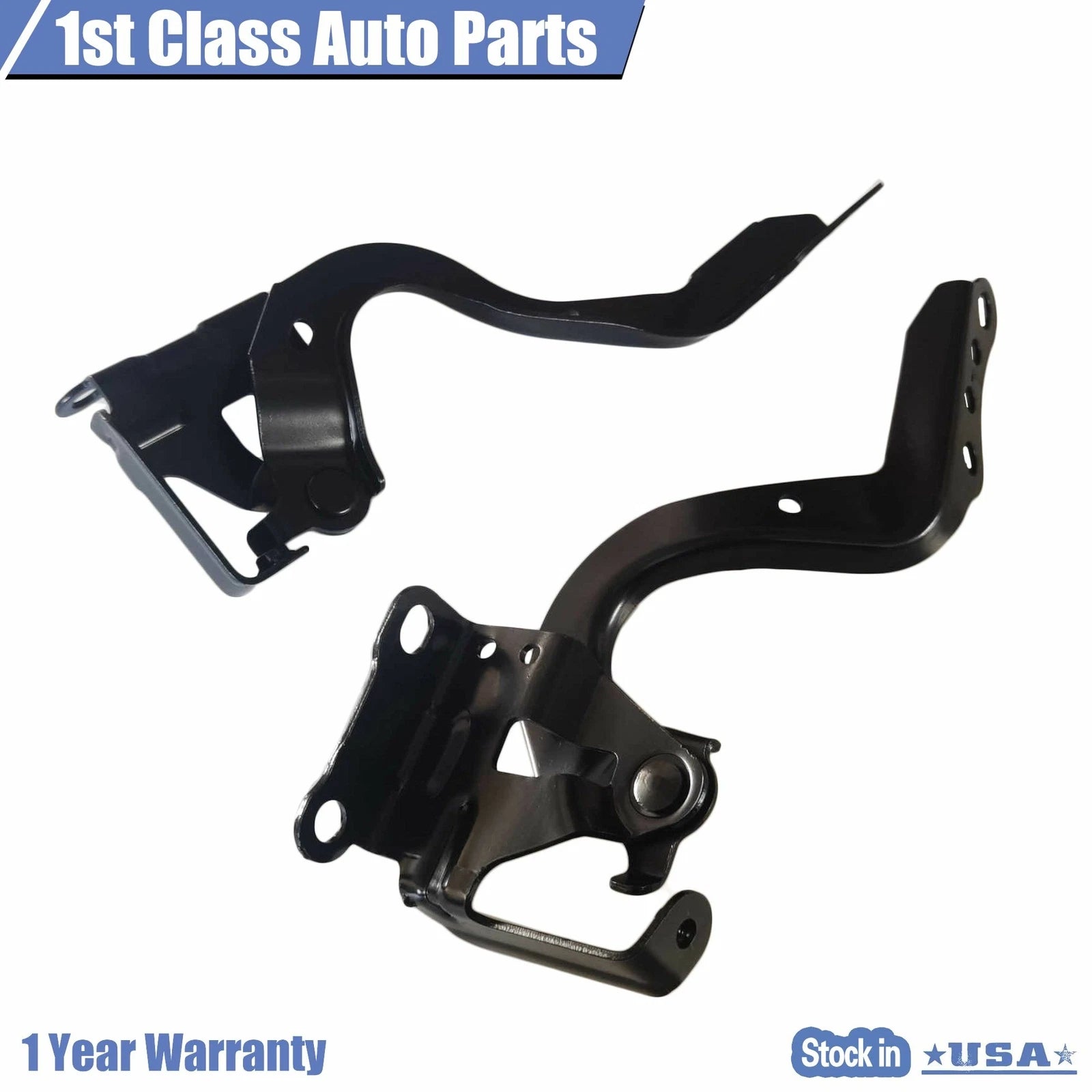 Set of 2 Hood Hinges for Toyota Prius (2016–2022)