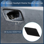 Front Right Washer Nozzle Cover Cap for Audi Q5 S-Line (2018–2020) Black