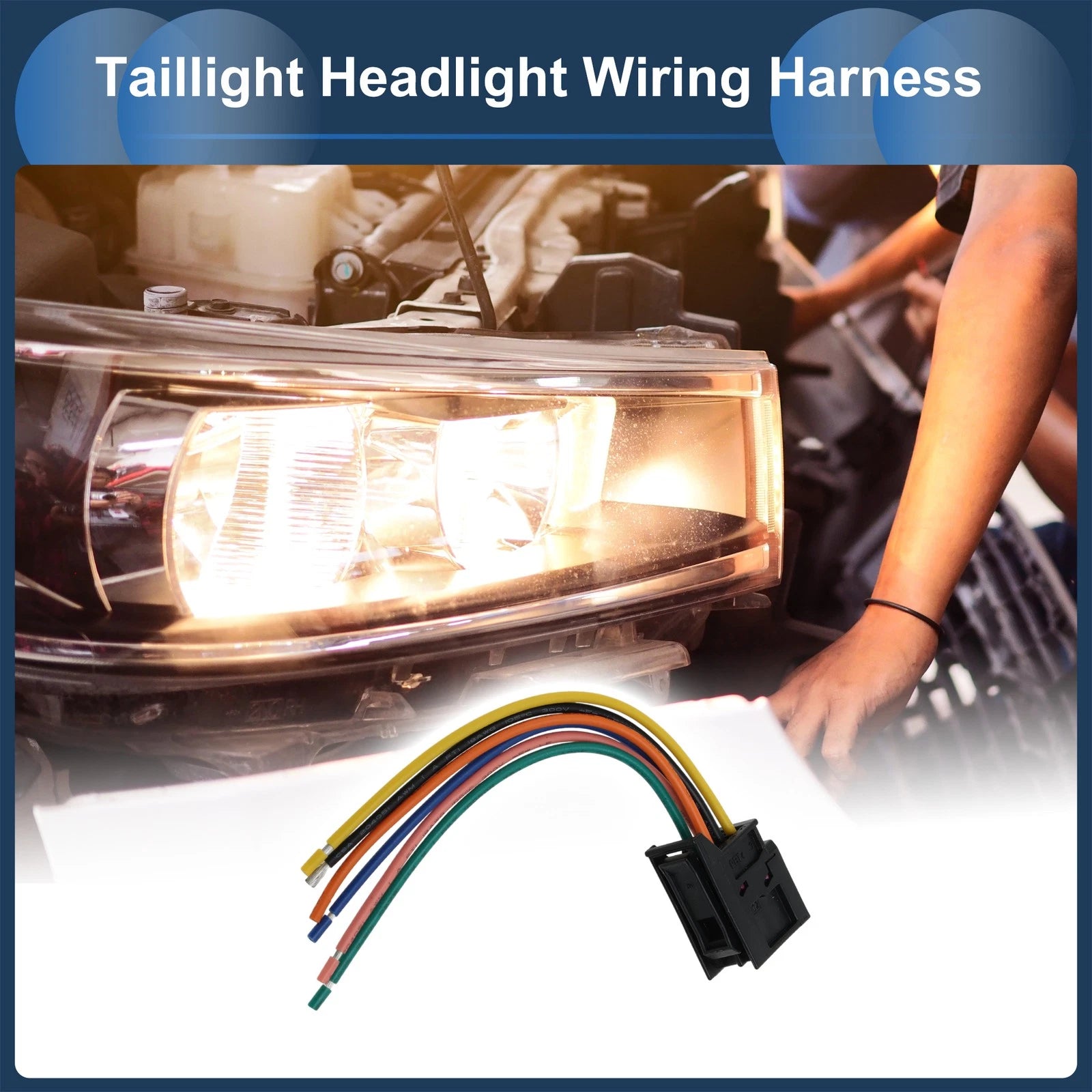 Headlight Wiring Harness Assembly for Audi A1 (2010–2018) No.6Q0937702