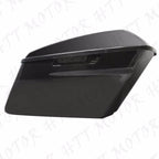Unpainted Saddlebags with Chrome Bracket Guard Bars for Harley Touring (2014–2024)