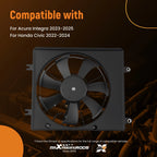Efficient Engine Fan Assembly for Honda Civic Acura Integra (2022–2025)