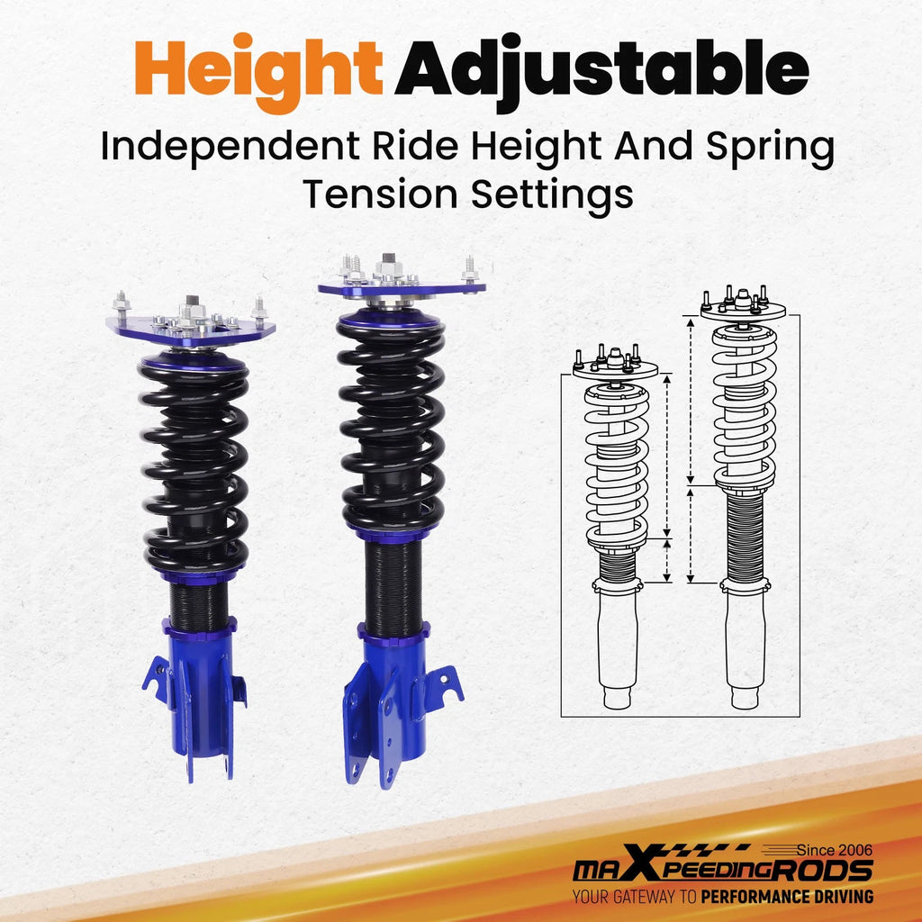 Coilovers Suspension Lowering Kit for Subaru WRX STI (2005–2007)