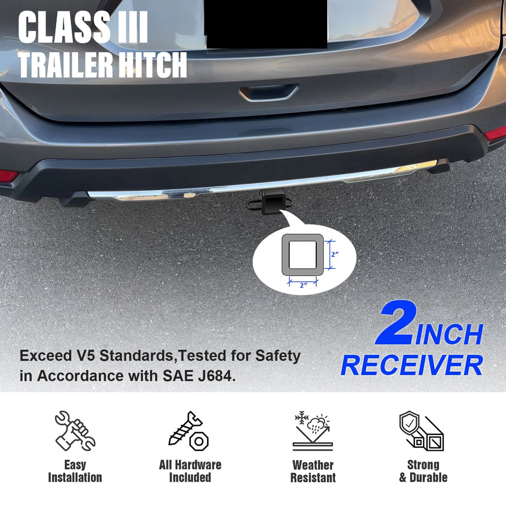 Towing Hitch Receiver Class 3 for Nissan Rogue (2008-2020)