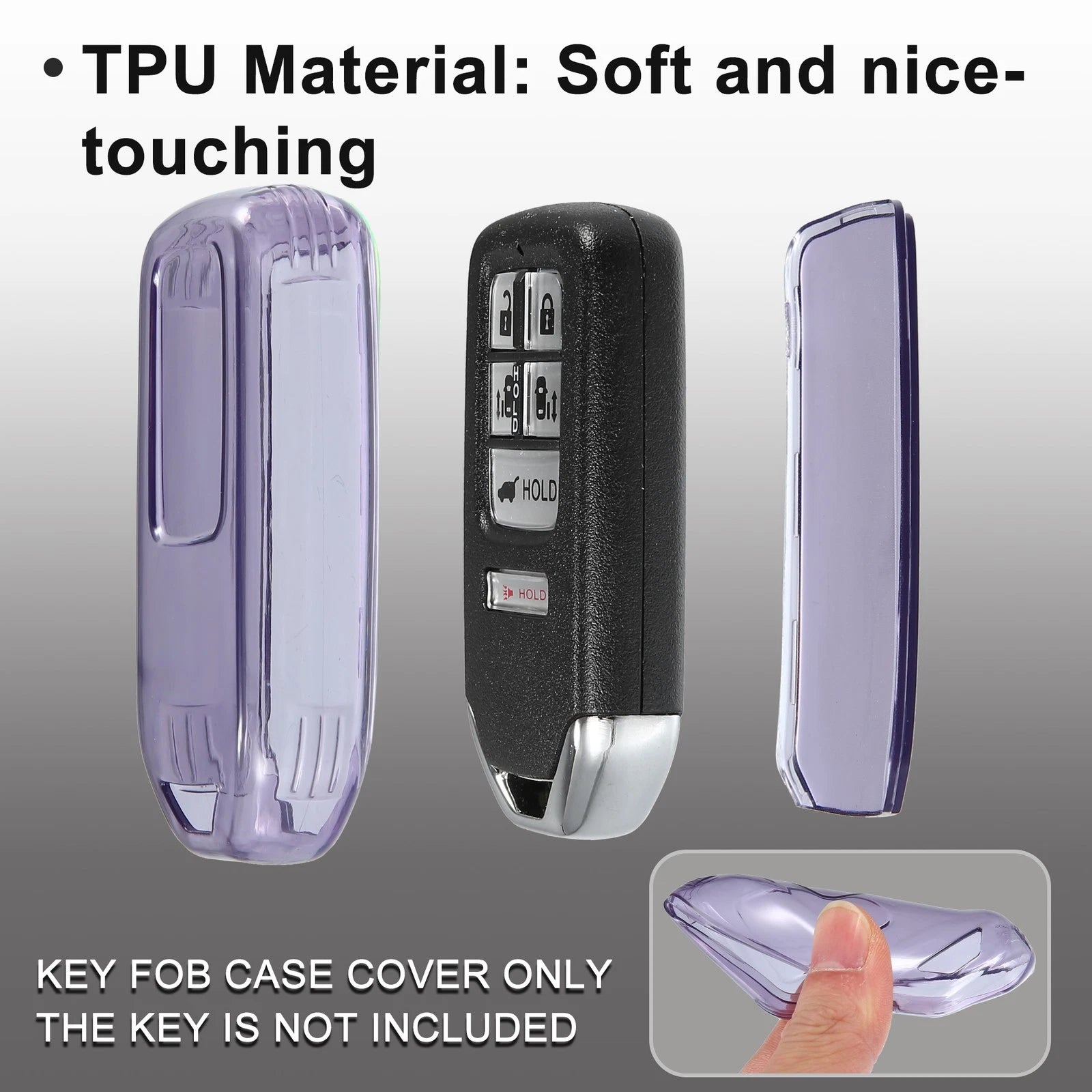 Key Fob Remote Control Cover TPU Shell for Honda 