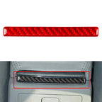 Center Armrest Box Rear Strip Cover Trim Red for Volkswagen Passat B5 (2001–2005)