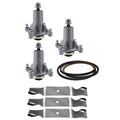 Deck Blade Spindle Belt Kit for Husqvarna RZ5424 RZ5426 RZ5422 RZ54i Z254 (2010–2021)